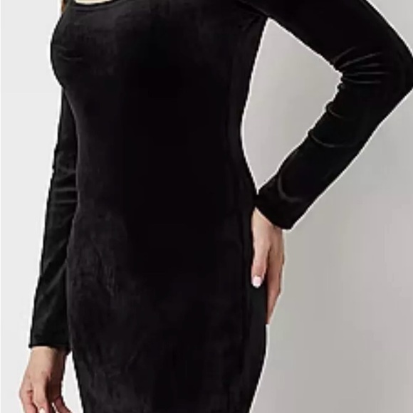 Juicy couture black bodycon cutout dress long sleeve Juniors - Picture 2 of 7